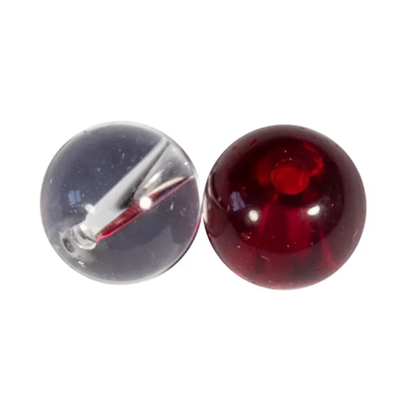 Fox Rage Strike Point 6 mm Klar und Rot Glasperlen Výprodej