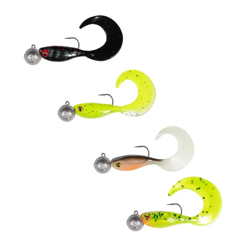 Fox Rage Ultra UV Micro Grub Tail Mixed Colour Loaded Lure Pack 4 cm 4 Stück Ihned K Objednání