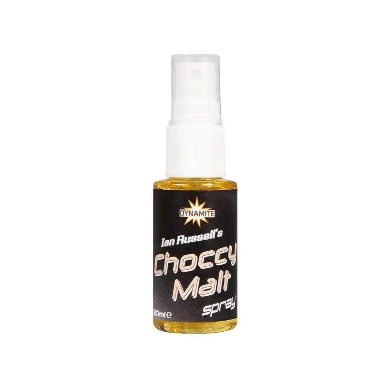 Sleva Dynamite Baits Ian Russells Choccy Malt Spray 30 ml