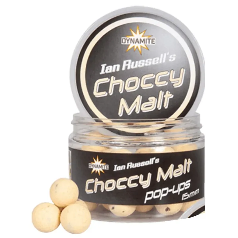 Sleva Dynamite Baits Ian Russells Choccy Malt Pop Ups 15 mm