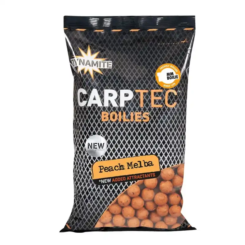 Dynamite Baits Carptec Boilies Peach Melba 20 mm 900 g Koupit Online