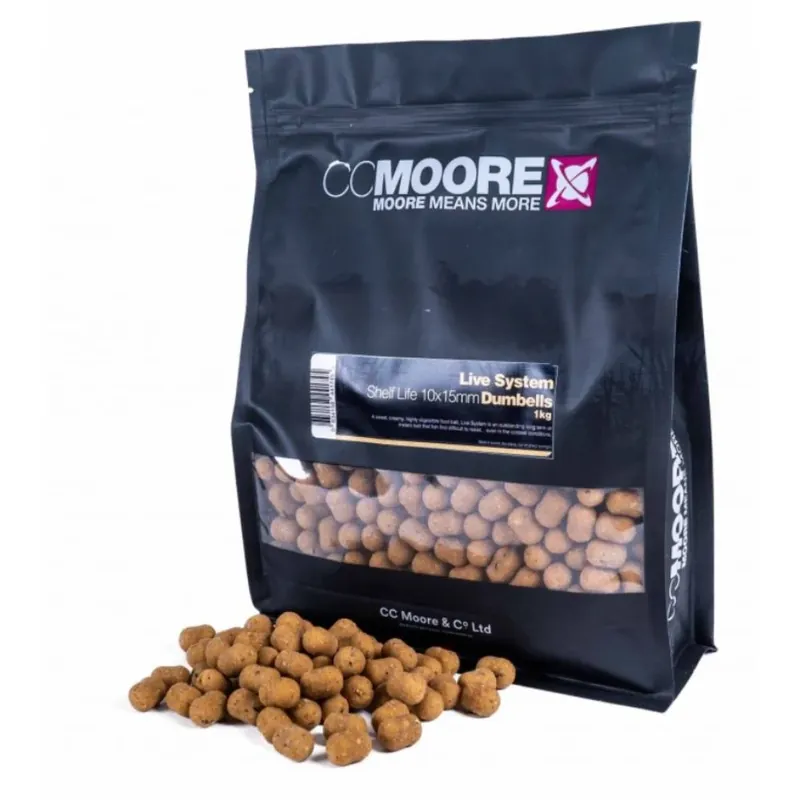 Nová Kolekce CC Moore Live System Dumbells 10x15 mm 1 kg