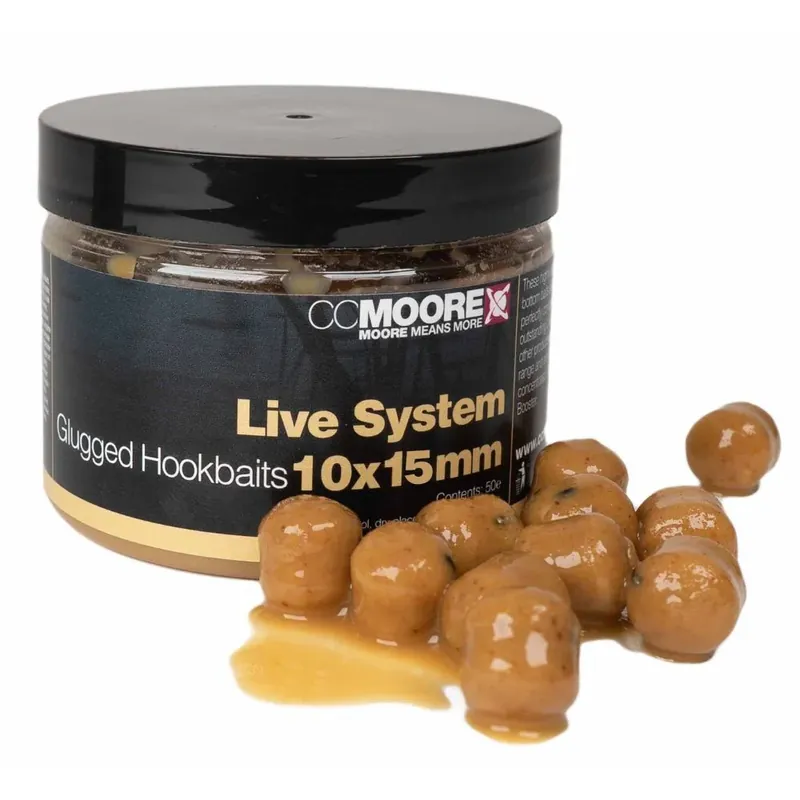 CC Moore Live System Glugged Hookbaits 10x15 mm Cenově Výhodný