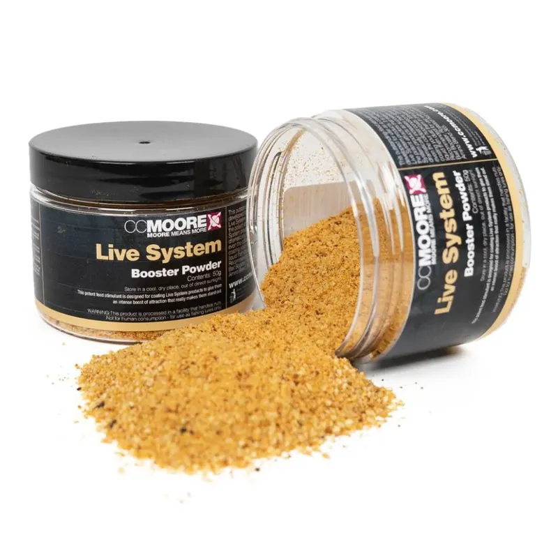 Nejprodávanější CC Moore Live System Bait Booster Powder 50g