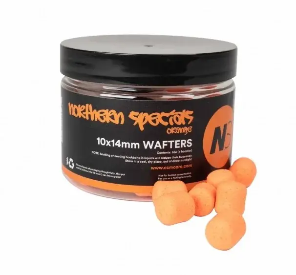 Vrácení Zdarma CC Moore NS1 Dumbell Wafters Orange 10x14 mm