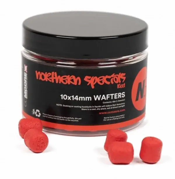 Víkendová Akce CC Moore NS1 Dumbell Wafters Red 10x14 mm