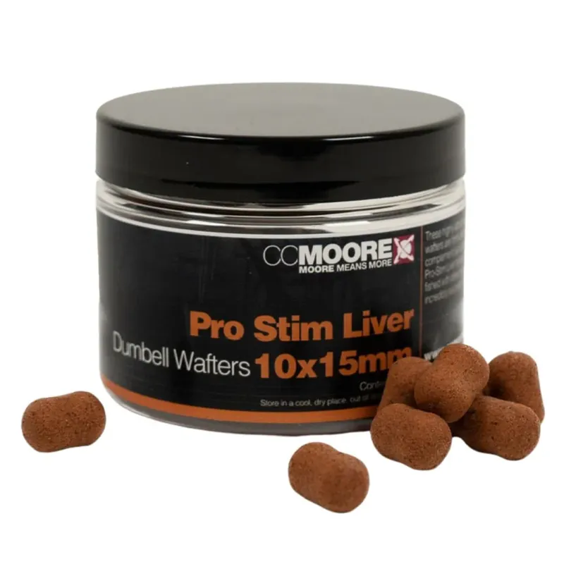 Kup Teď CC Moore Pro-Stim Liver Dumbell Wafters 10x15 mm