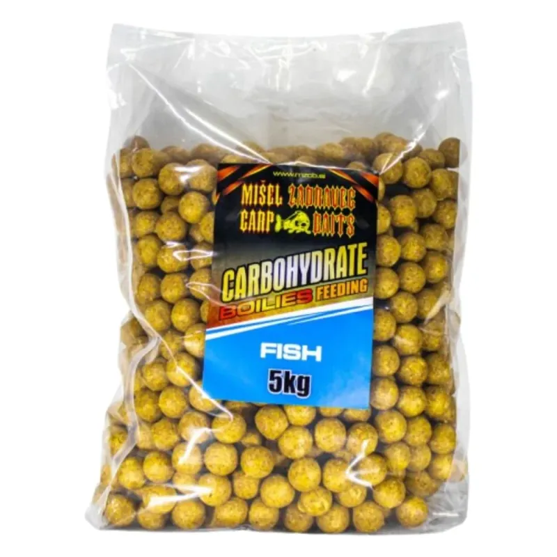 Tovární Cena Zadravec Baits Carbohydrate Boilies Fish 24 mm 5 kg