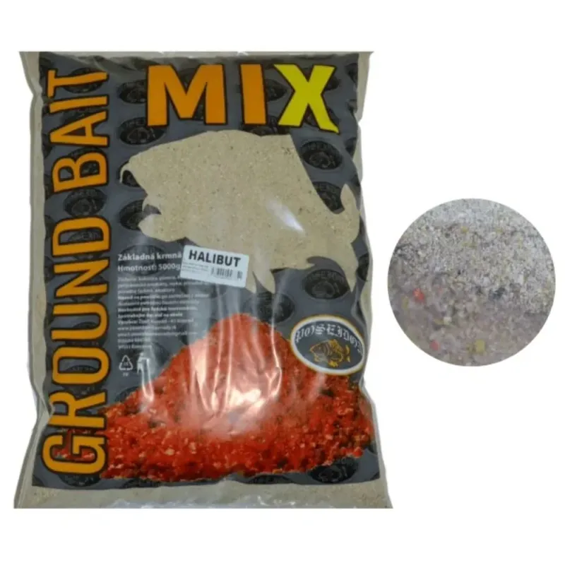 Poseidon Groundbait Mix Halibut 2 kg Autentický