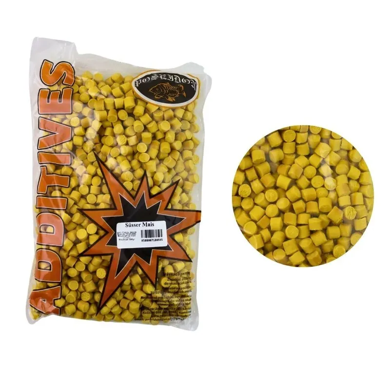 Poseidon Carp Pellets Sweet Mais 10 mm 800g Top Prodej