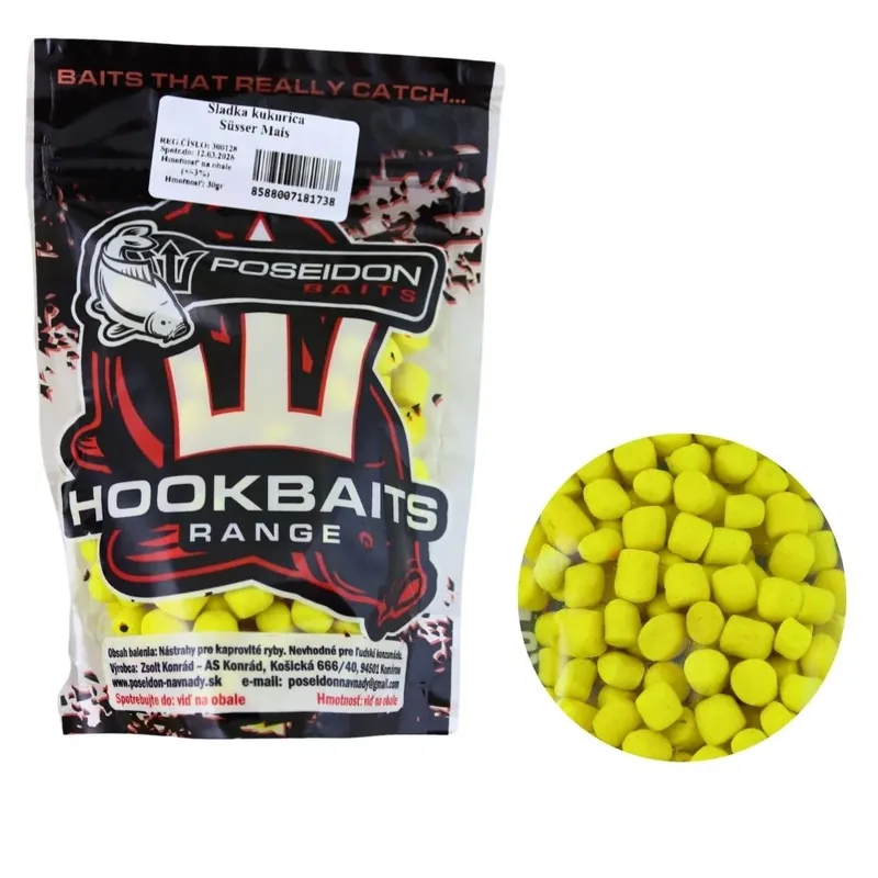 Výprodej Poseidon Pop Up Extrem Strong Fluo Sweet Mais 10 mm