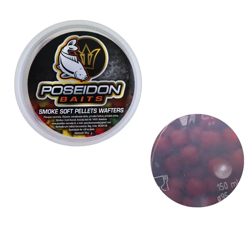 Novinka Poseidon Smoke Soft Pellets Wafter Erdbeere 10 mm