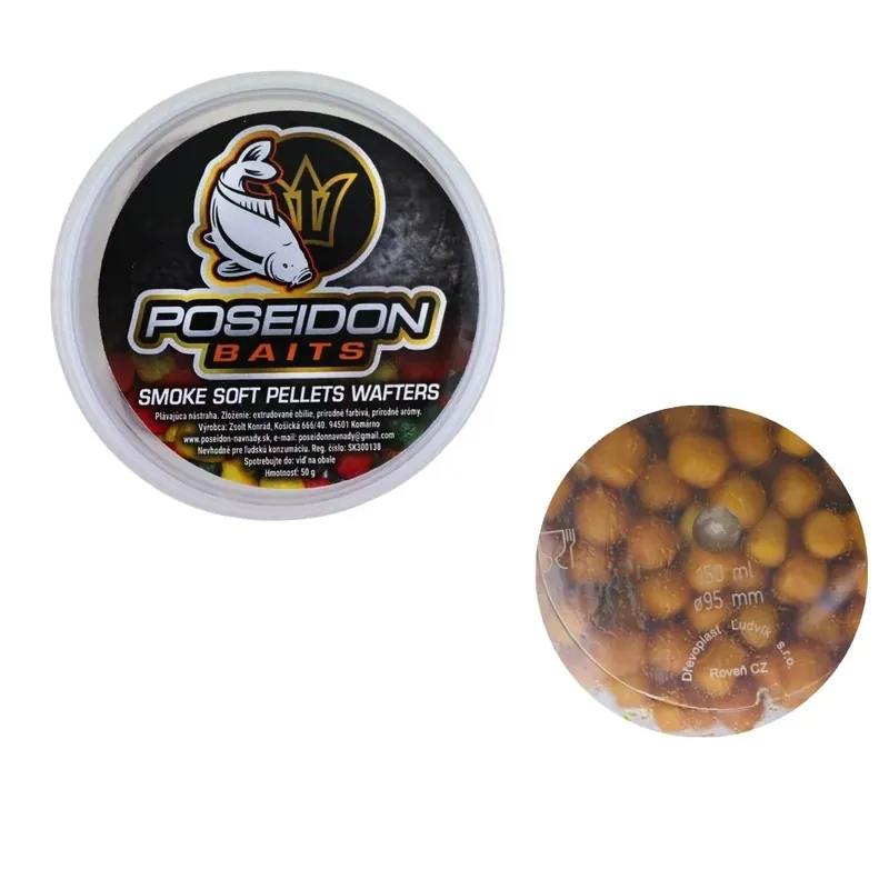 Poseidon Smoke Soft Pellets Wafter Knoblauch 10 mm Značkový