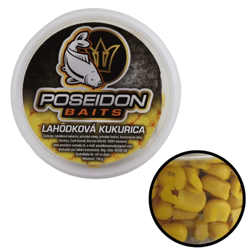 Časově Omezené Poseidon Feinkost Mais Vanille 100g