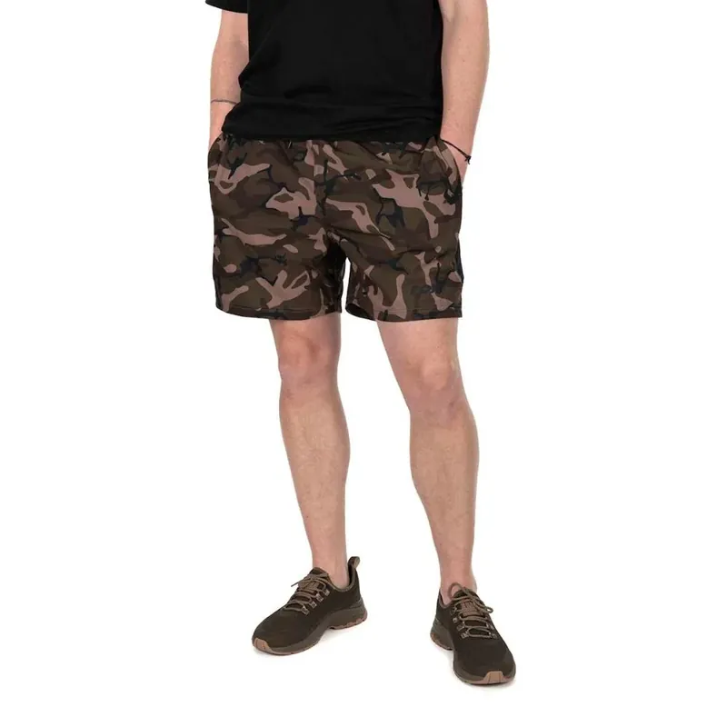 Super Cena Fox Black Camo LW Swim Shorts X-Large