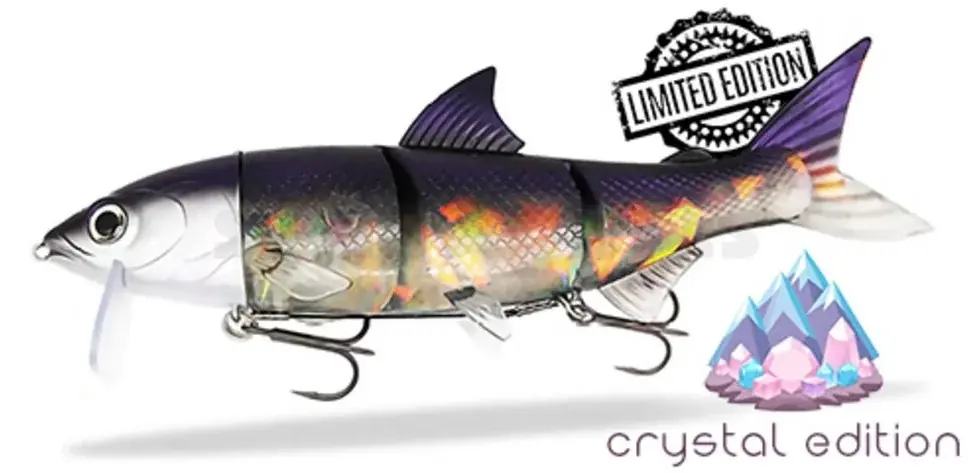 RenkyOne 25 cm (10") 180g Slow Sinking Purple Crystal Pouze Dnes