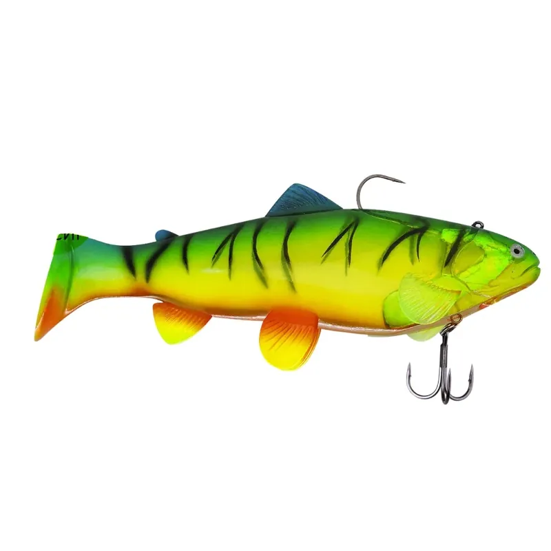 Omezená Nabídka Castaic Swimbait Trout 2.0 25 cm (10") Sinking Yellow Firetiger