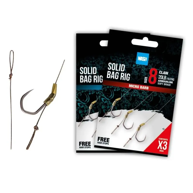 Originální Nash Solid Bag Rig Size 6