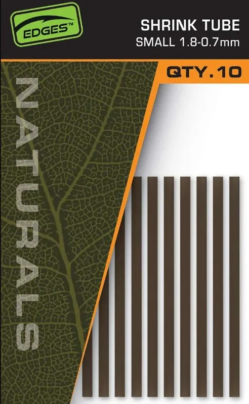 Fox Edges Naturals Shrink Tube S 1,8-0,7mm 10 Stück Nová Kolekce