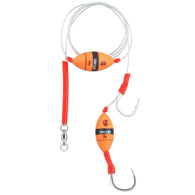 Uni Cat Smelly Bait GT-41 Rig 160 cm 48,4 kg 9/0 Značkový