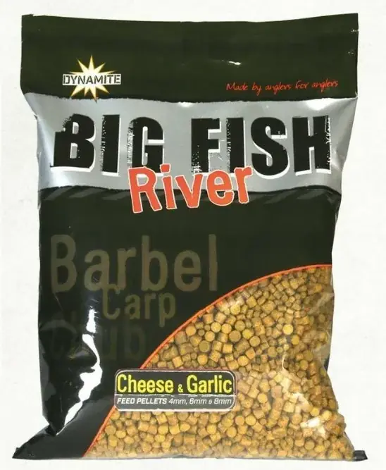 Dynamite Baits Big Fish Pellets Cheese&Garlic 1,8kg Sleva