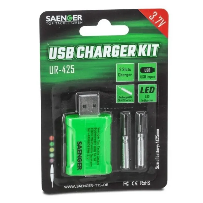 Objednat Nyní Sänger USB Ladegerät inkl. wiederaufladbare Stabbatterien