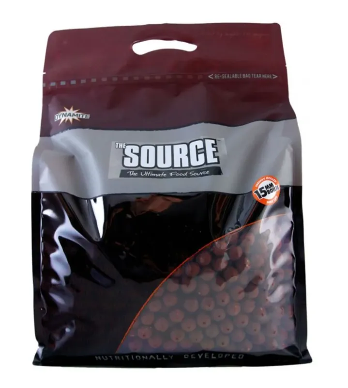 Akční Nabídka Dynamite Baits The Source Shelf Life Boilie 15mm 5kg