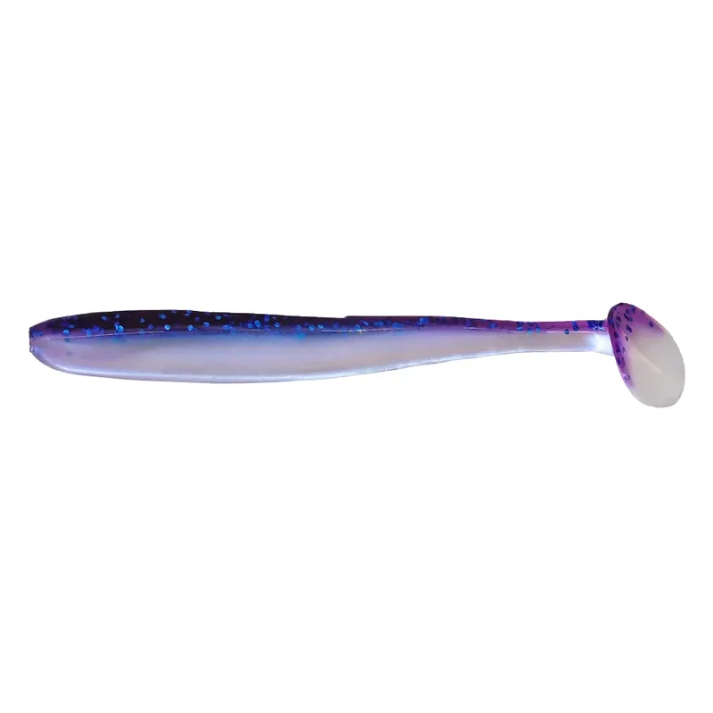 Relax Bass Shad 13 cm (4,5") Blauperl-Violett-Electric-Blue-Glitter 5 Stück Oblíbený