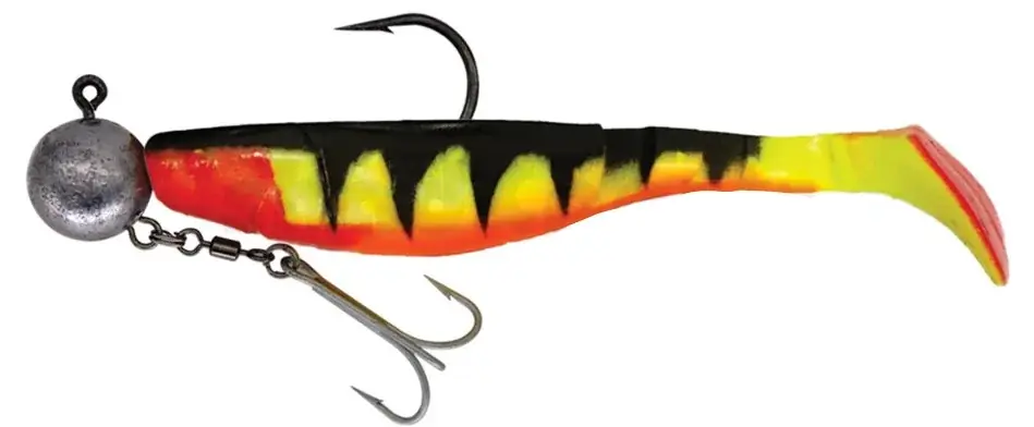 Relax Kopyto-Classic montiert 20 cm (8") Fluogelb Zander Bauch Orange 16/0 240g Tovární Cena