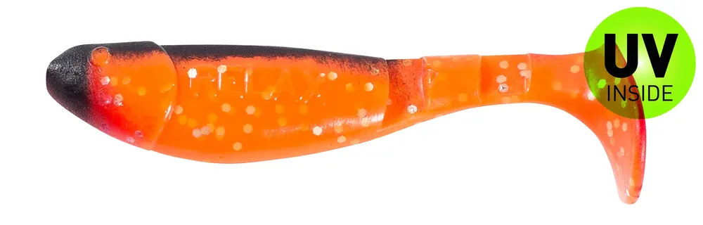 Relax Kopyto-Classic 7 cm (2,5") Orange-Glitter Schwarz 10 Stück Levný