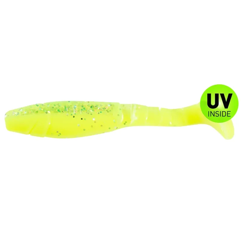 Relax Kopyto-Classic 11 cm (4") Fluogelb Fluogrün-Glitter 10 Stück Autentický