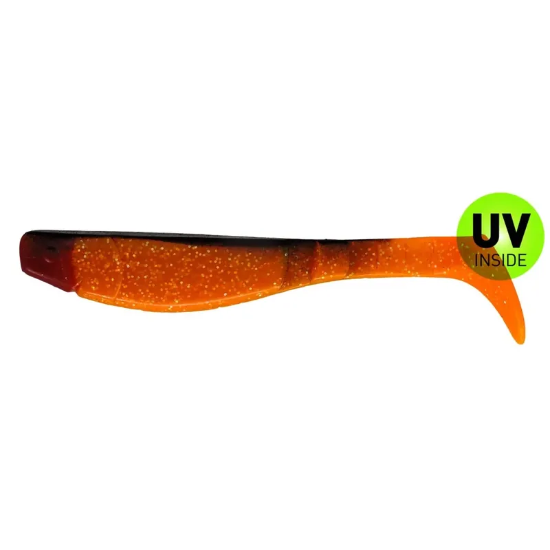 Relax Kopyto-Classic 20 cm (8") Klar Fluoorange-Glitter Schwarz Nakupujte Hned