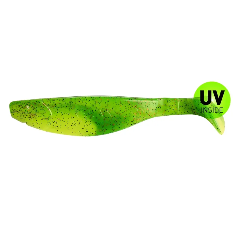Hit Sezóny Relax Kopyto-River 13 cm (5") Fluogelb Grün Glitter 5 Stück