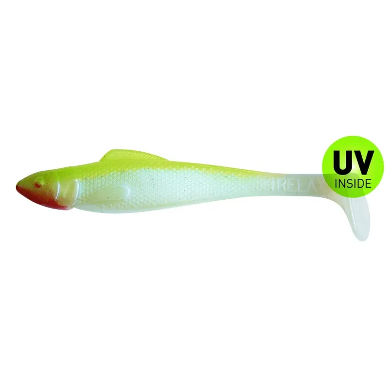 Tovární Cena Relax Ohio Shad 11 cm (4") Blauperl Fluogelb 10 Stück
