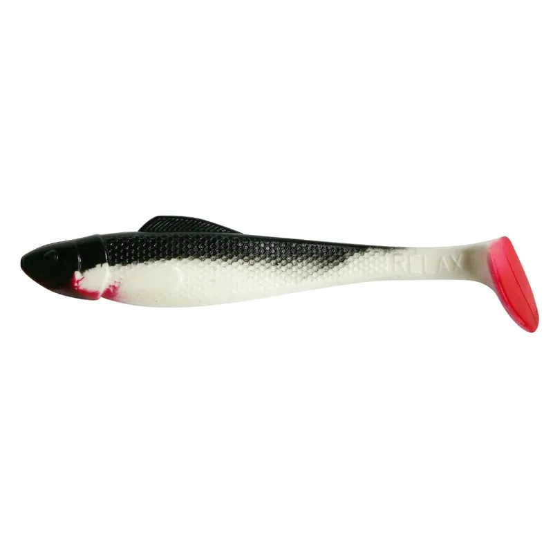 Nejlepší Cena Relax Ohio Shad 13 cm (5") Reinweiß Schwarz 5 Stück