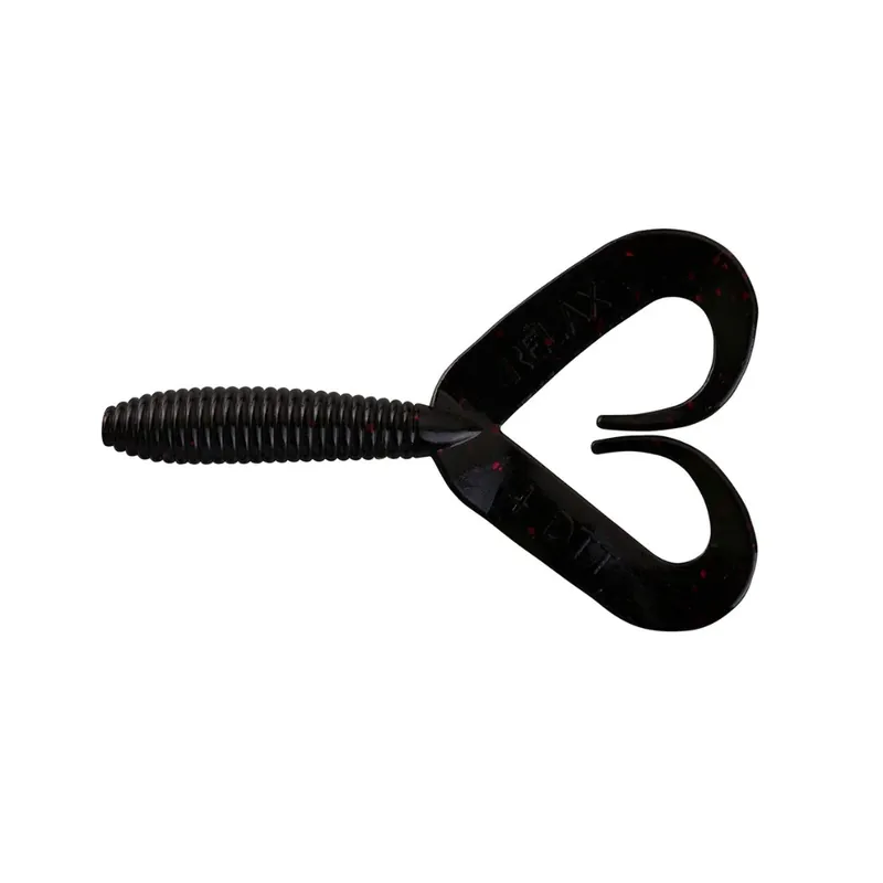 Relax Twister Doubletail regulär 7 cm (3") Schwarz Rot Glitter 10 Stück Koupit Online