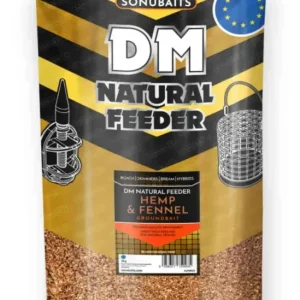 Novinka Sonubaits DM Natural Feeder Groundbait Hemp&Fennel 1kg
