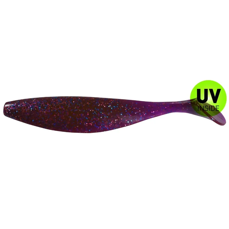 Akční Cena Relax Xtra-Soft 23 cm (9") Crawfish Violett Electric Blue Glitter 1 Stück