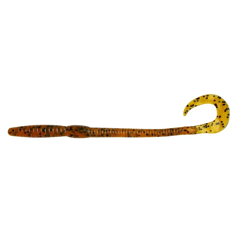 SX Ringgrub (Huchenzopftwister) 16 cm (6") Bernstein Schwarz Glitter 10 Stück Sezónní Sleva