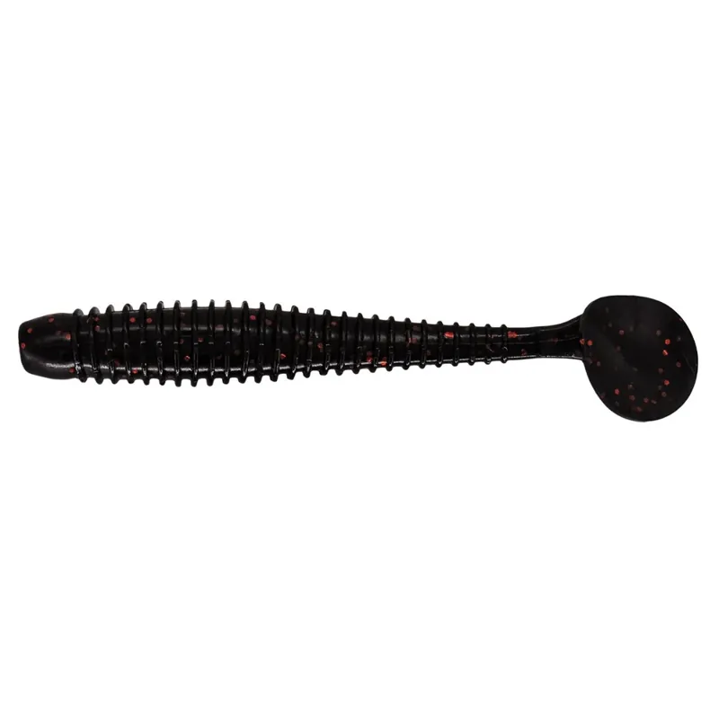 Ihned K Objednání Relax Texas Shad 13 cm (5") Schwarz Rot Glitter 5 Stück