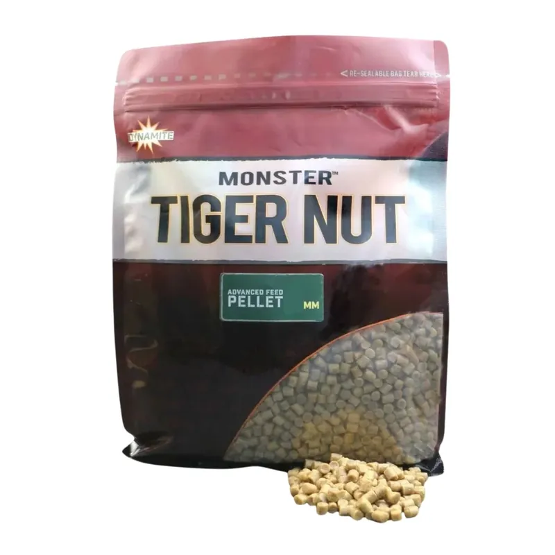 Dynamite Baits Monster Tigernut Pellets 6 mm 900g Aktuální