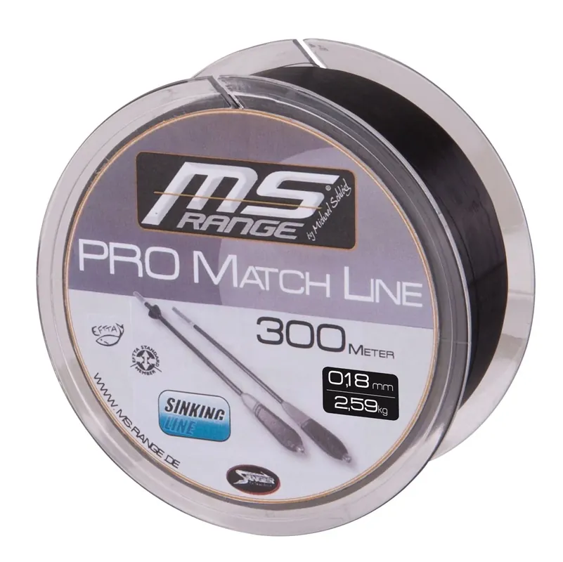 MS Range Pro Match Line 0,18 mm 2,59 kg 300m Akce
