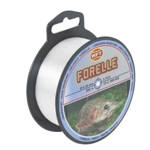 WFT Zielfischschnur Forelle 0,18 mm 2,9 kg 500m Super Cena