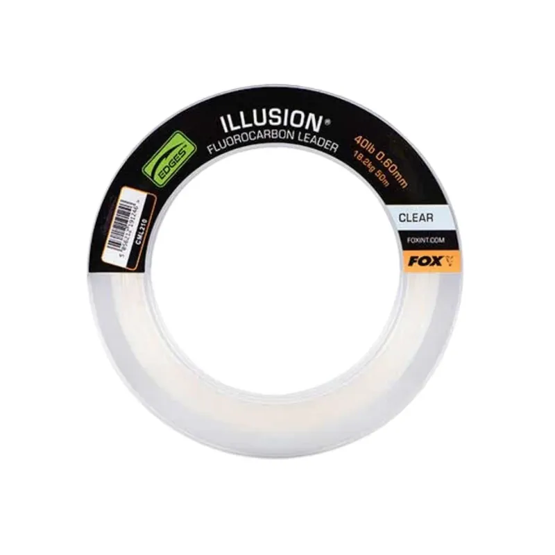 Fox Illusion Fluo Leader 0,60 mm 18,2 kg 50m Klar Objednat Nyní