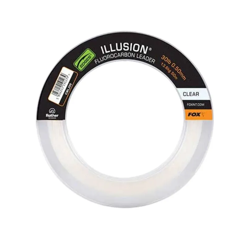 Fox Illusion Fluo Leader 0,50 mm 13,6 kg 50m Klar Cenový Hit