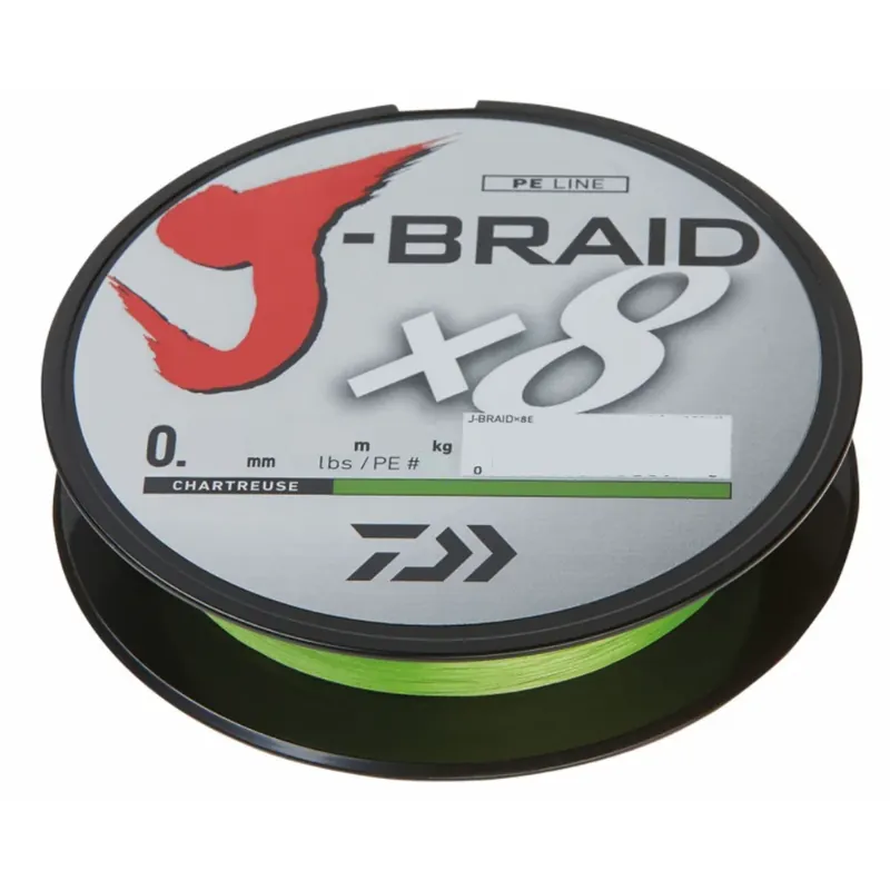 Cenová Bomba Daiwa J-Braid X8 0,20 mm 13 kg 300m Chartreuse