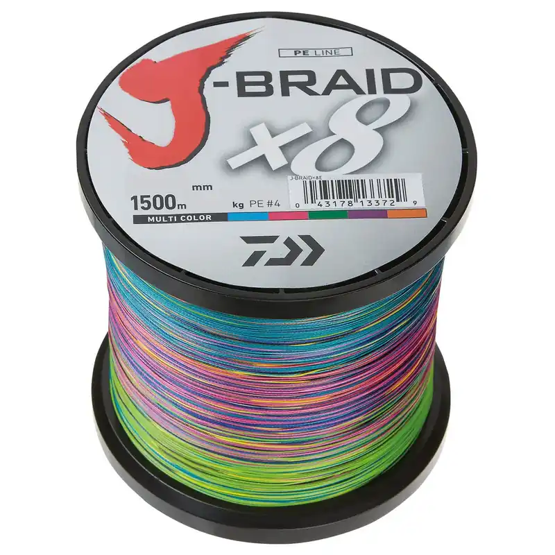 Přímo Od Výrobce Daiwa J-Braid X8 0,35 mm 36 kg 1500m Multicolor