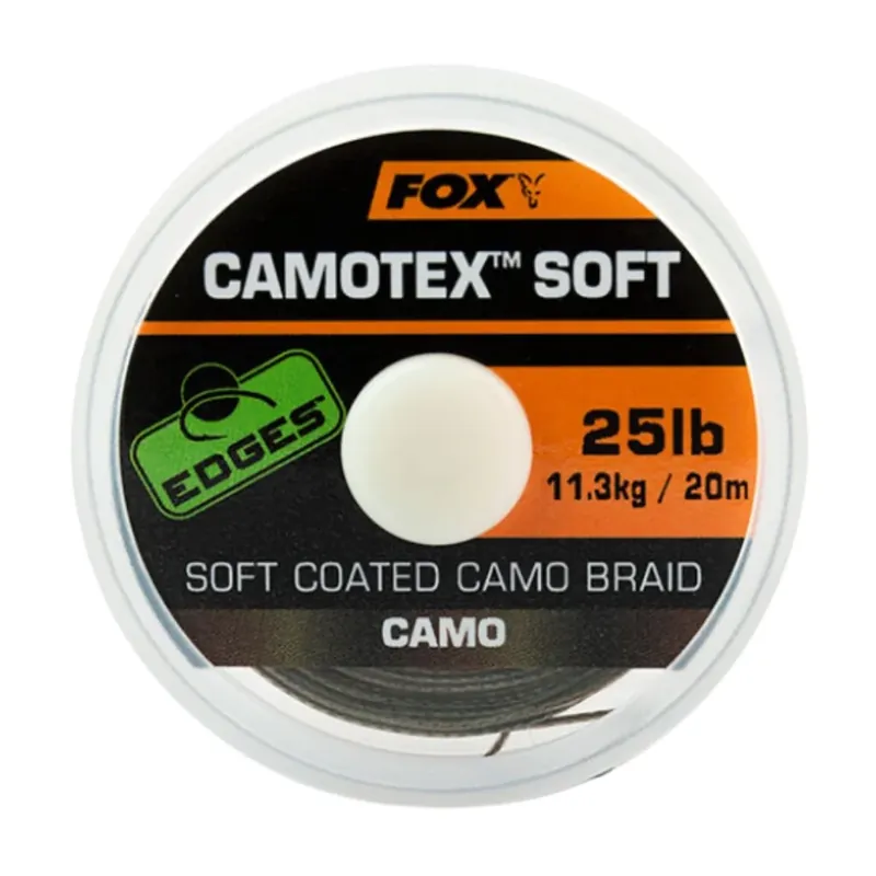Fox Edges Camotex Soft Coated Camo Braid 25lb-20m Cenový Hit