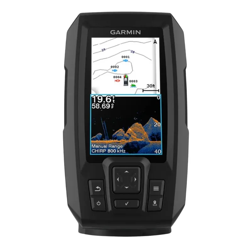 Garmin Echolot Striker Vivid 4cv + GT20 Transducer Nejprodávanější