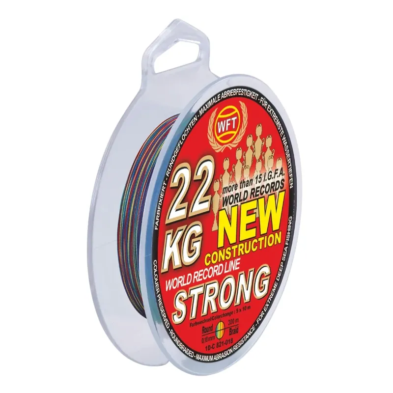 Cenová Bomba WFT KG Strong 0,18 mm 22 kg 300m Mutlicolor